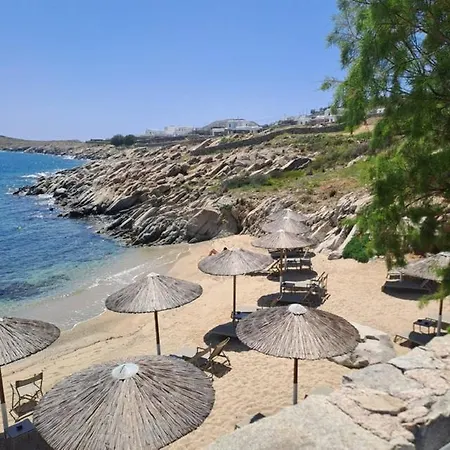 Dreamy Mykonos House - Panoramic Ornos Views, Pool & Walk To The Feriehus *